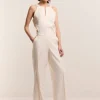 Vrouwen Summum Woman Broeken & Jumpsuits | Wijde Broek Met Pintuck