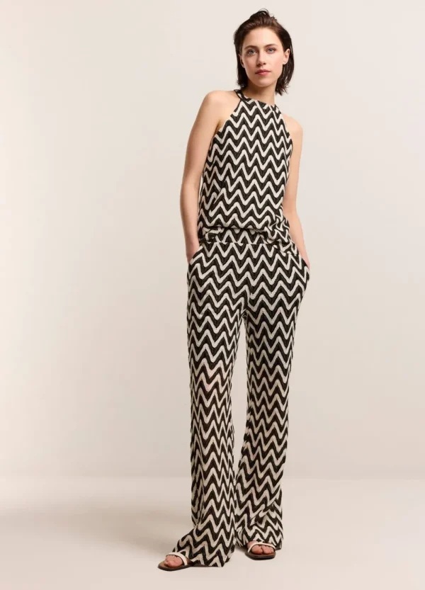 Vrouwen Summum Woman Tops & T-Shirts | Zigzag Haltertop