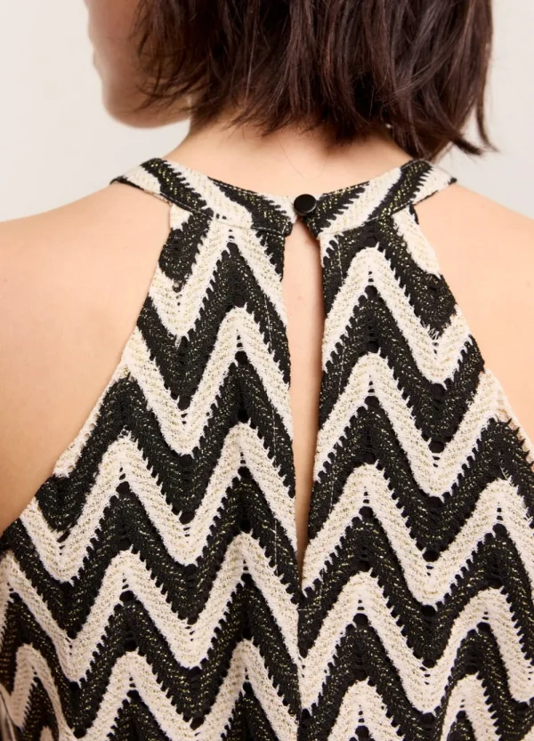 Vrouwen Summum Woman Tops & T-Shirts | Zigzag Haltertop