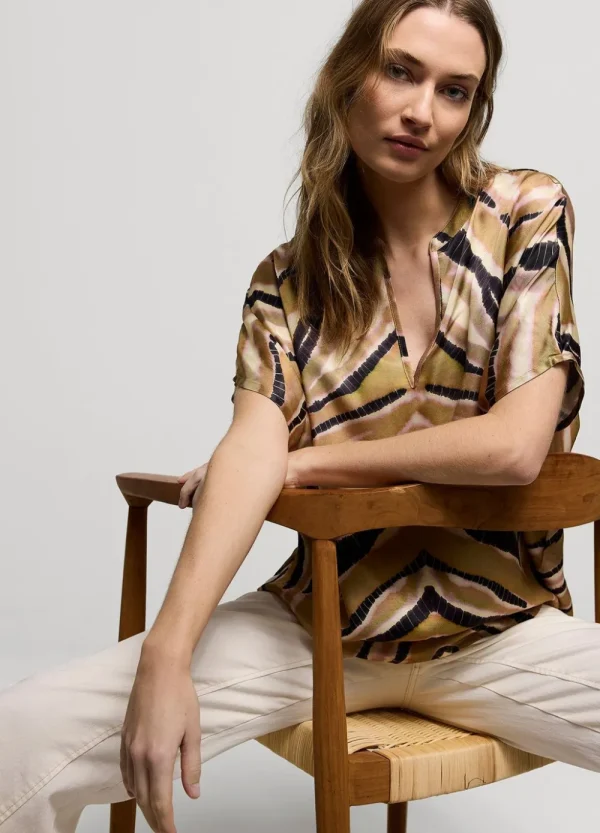 Vrouwen Summum Woman Tops & T-Shirts | Zigzag Top